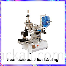 Semi Automatic Roll Rype Vertical Round Bottle Labeling Machine /Label Machine